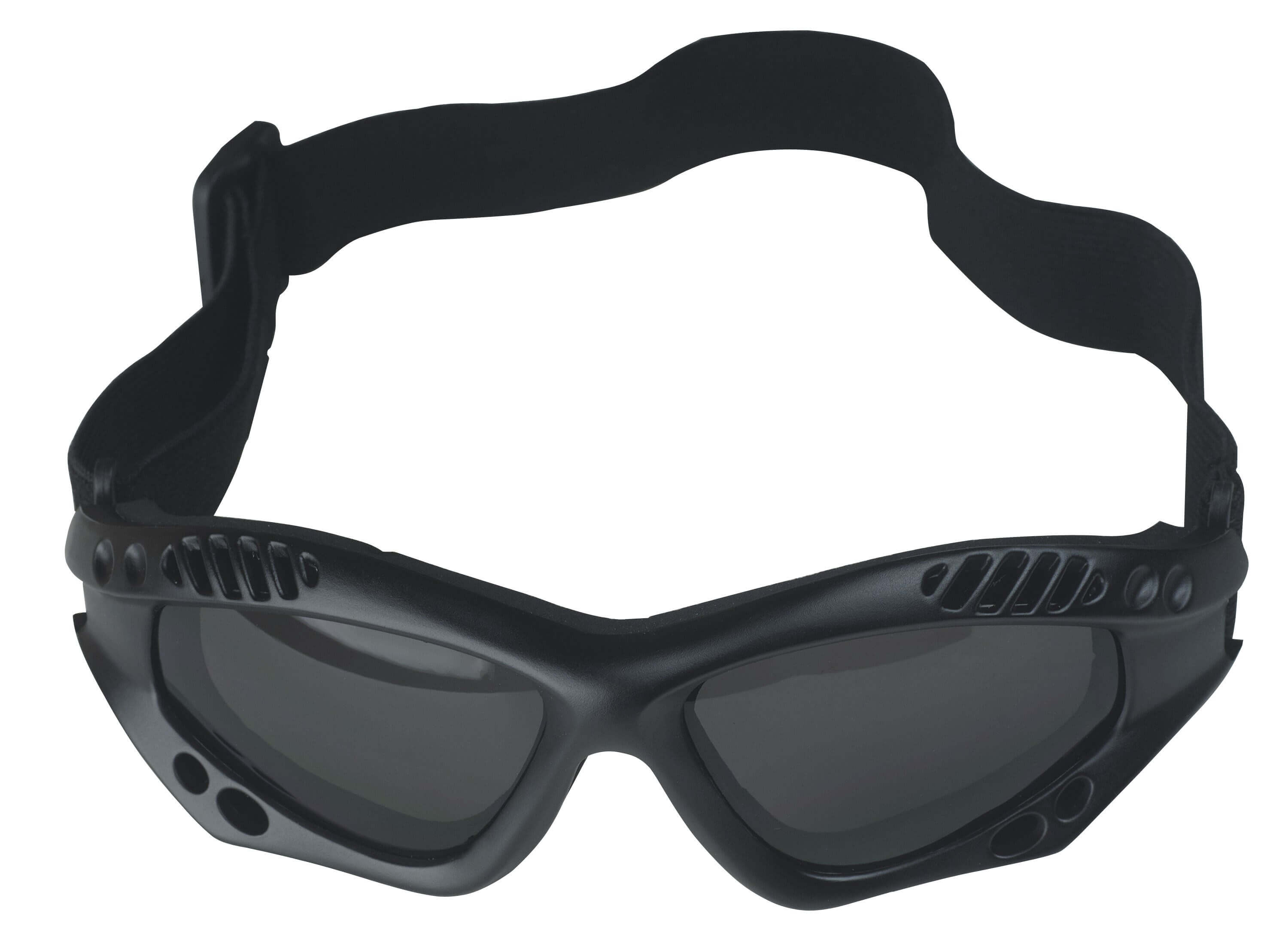 Ventec Military Black Tactical Goggles Grey Shatterproof UV protection