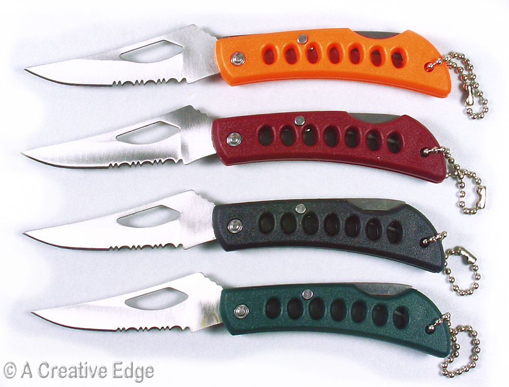 Premium Mini Key Chain Folding Pocket Knives Wholesale Lot of 36 w